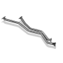 Tubes de collecteur 100% inox FOX EXHAUST SYSTEMS pour BMW 635 CSI TYPE E24 (05/1982-)